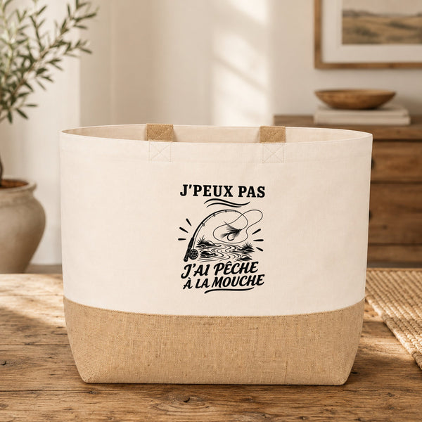 Sac J’peux pas j’ai Pêche à la mouche
