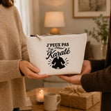 Trousse Beige J’peux pas j’ai Karaté