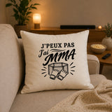 Housse de Coussin J’peux pas j’ai MMA