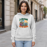 Sweat à Capuche La bretagne c'est ma thérapie