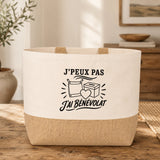 Sac J’peux pas j’ai Bénévolat