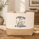 Sac J’peux pas je suis Cantonnier