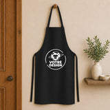 Tablier noir - Votre design - Planetee