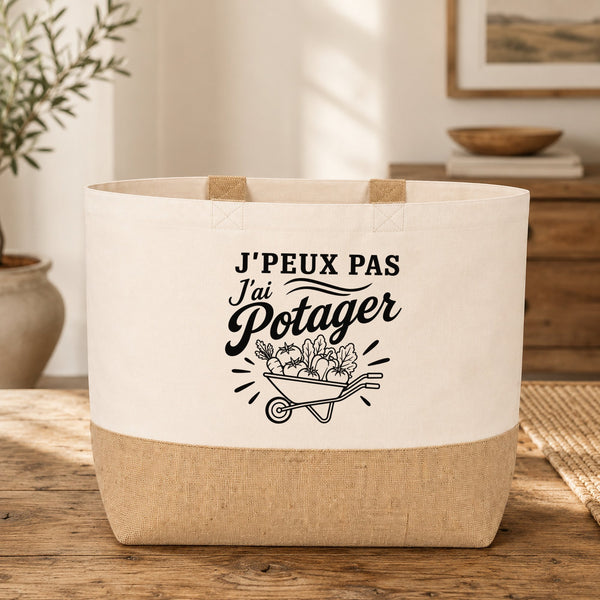 Sac J’peux pas j’ai Potager