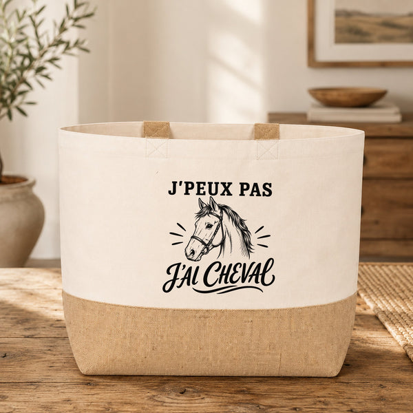 Sac J’peux pas j’ai Cheval