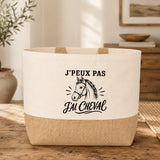Sac J’peux pas j’ai Cheval