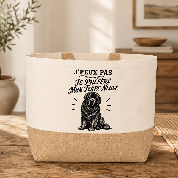 Sac J’peux pas je préfère mon Terre-Neuve