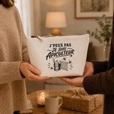 Trousse Beige J’peux pas je suis Apiculteur