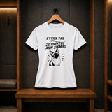 T-shirt de Sport Femme J’peux pas je préfère mon Siamois