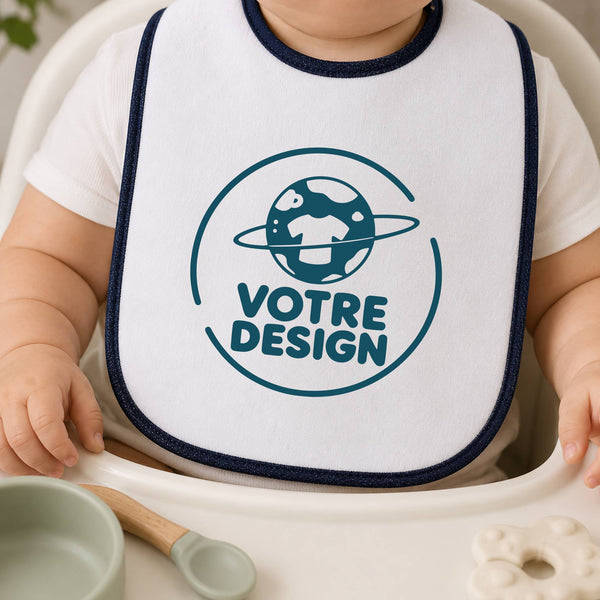 Bavoir - Votre design - Planetee