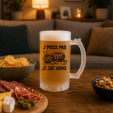 Verre à Bière J’peux pas je suis Mamie