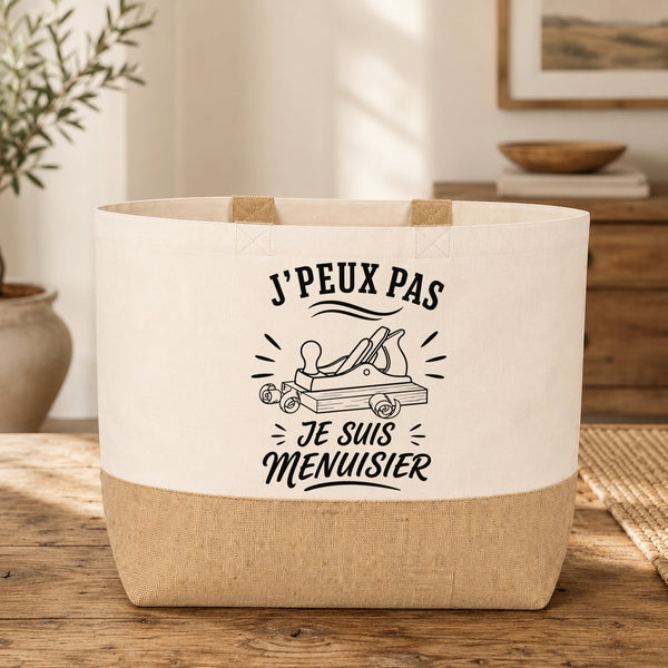 Sac J’peux pas je suis Menuisier