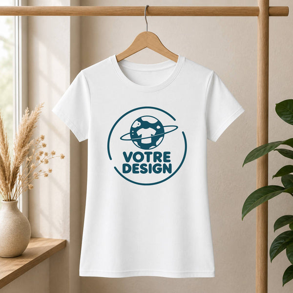 T-shirt femme - Votre design - Planetee