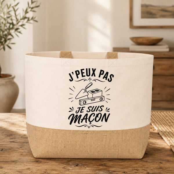 Sac J’peux pas je suis Maçon
