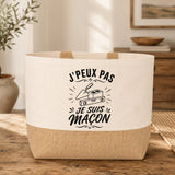 Sac J’peux pas je suis Maçon