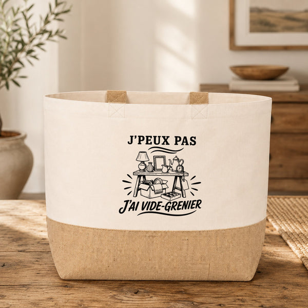 Sac J’peux pas j’ai Vide-grenier