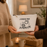 Trousse Beige J’peux pas je préfère le Thé