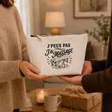 Trousse Beige J’peux pas j’ai Massage