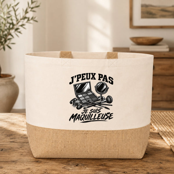 Sac J’peux pas je suis Maquilleuse