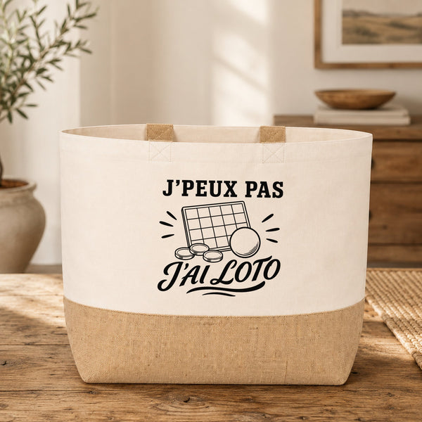 Sac J’peux pas j’ai Loto