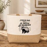 Sac J’peux pas je préfère les Blaireaux