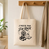 Tote Bag Beige J’peux pas j’ai Rock