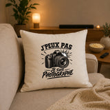 Housse de Coussin J’peux pas je suis Photographe