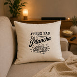 Housse de Coussin J’peux pas j’ai Plancha