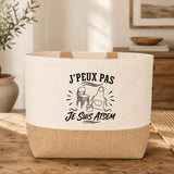 Sac J’peux pas je suis ATSEM