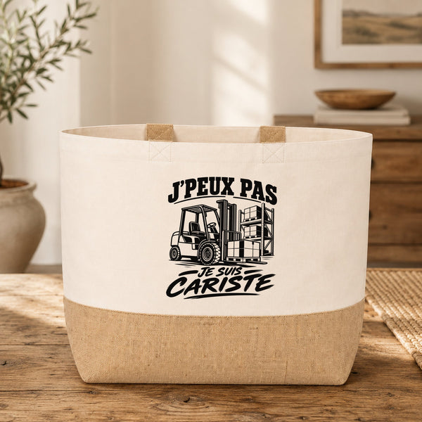 Sac J’peux pas je suis Cariste