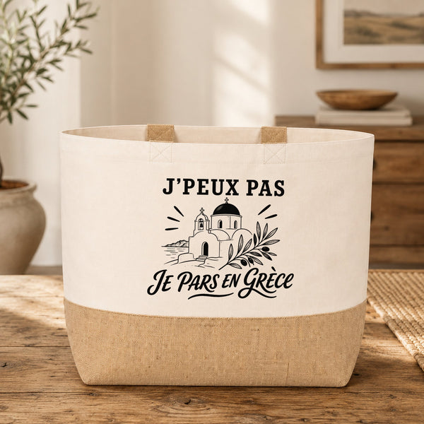 Sac J’peux pas je pars en Grèce