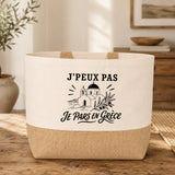 Sac J’peux pas je pars en Grèce