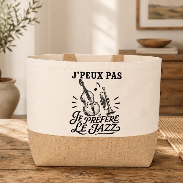 Sac J’peux pas je préfère le Jazz