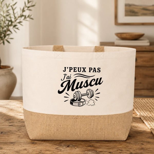 Sac J’peux pas j’ai Muscu