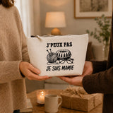 Trousse Beige J’peux pas je suis Mamie
