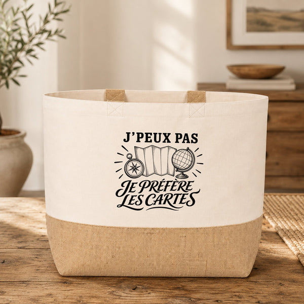 Sac J’peux pas je préfère les Cartes