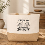 Sac J’peux pas je préfère les Cartes
