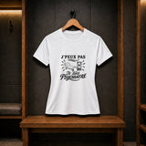 T-shirt de Sport Femme J’peux pas je suis Psychiatre