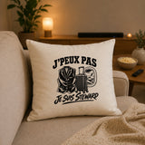 Housse de Coussin J’peux pas je suis Steward