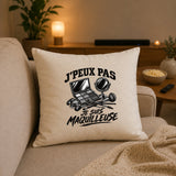 Housse de Coussin J’peux pas je suis Maquilleuse