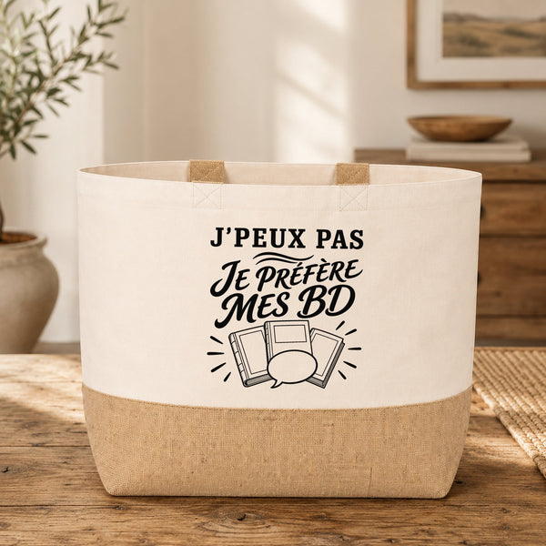 Sac J’peux pas je préfère mes BD