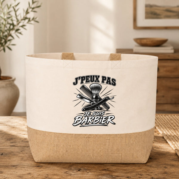 Sac J’peux pas je suis Barbier