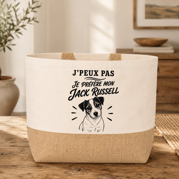 Sac J’peux pas je préfère mon Jack Russell