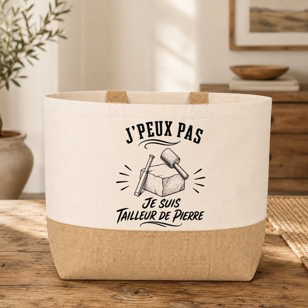 Sac J’peux pas je suis Tailleur de pierre