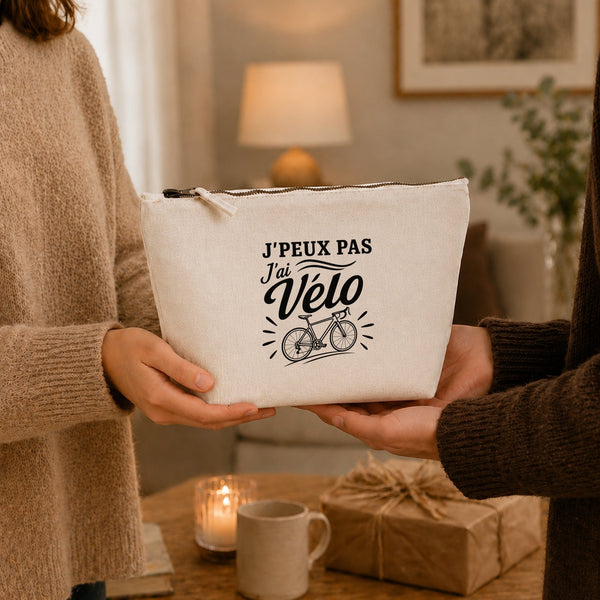 Trousse Beige J’peux pas j’ai Vélo