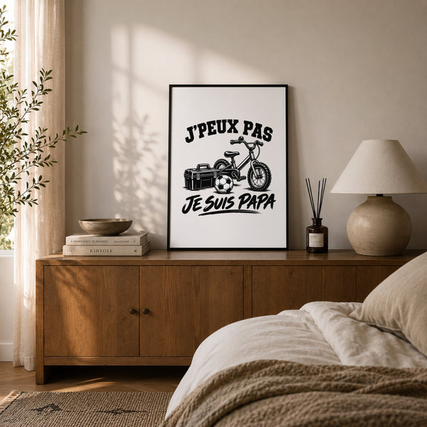 Poster J’peux pas je suis Papa