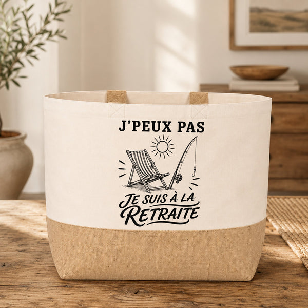 Sac J’peux pas je suis à la Retraite
