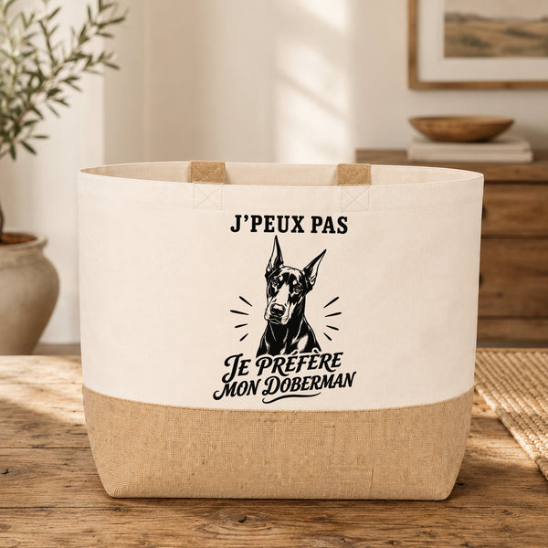 Sac J’peux pas je préfère mon Doberman