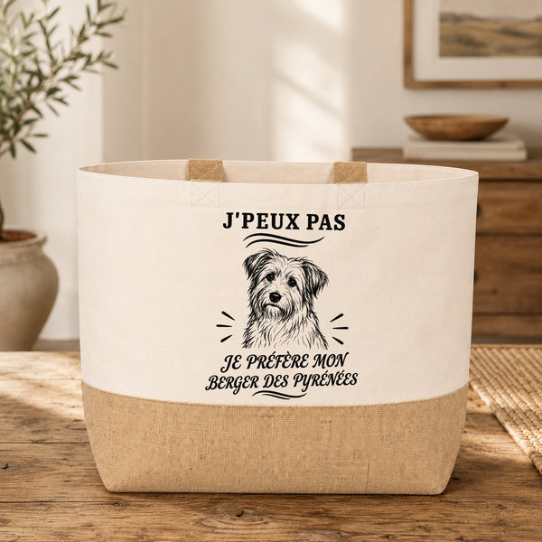 Sac J’peux pas je préfère mon Berger des Pyrénées