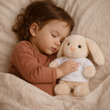 Doudou Peluche Lapin J’peux pas j’ai couture J'peux pas minimaliste